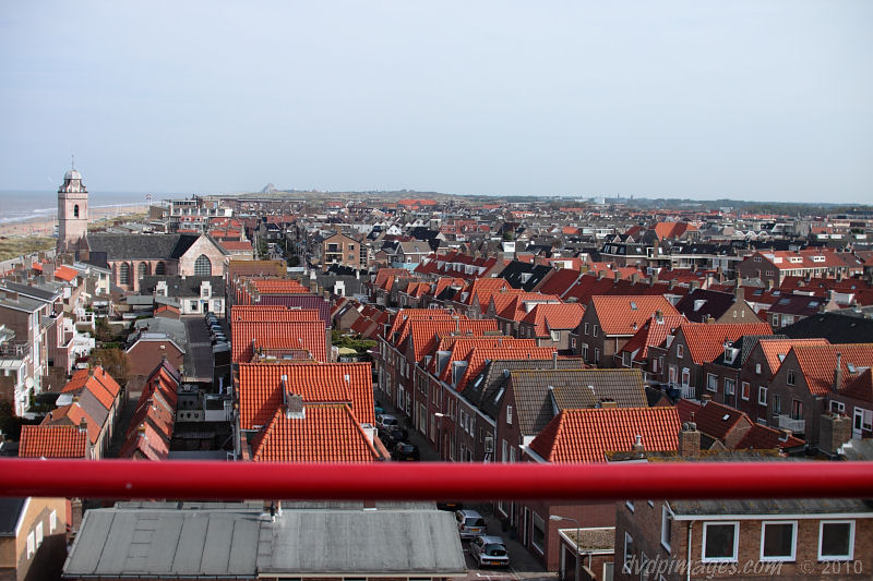 View from the lighthouse in Katwijk.