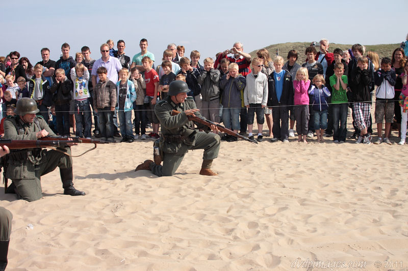 Shooting demonstration.